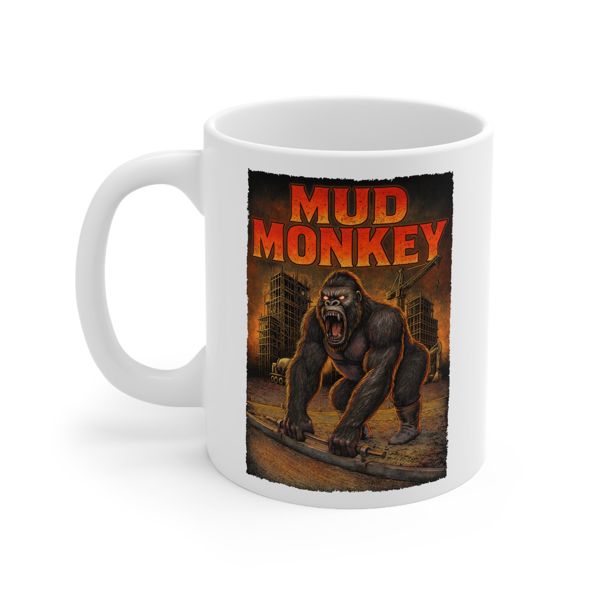 Mud Monkey Screed Coffee Mug