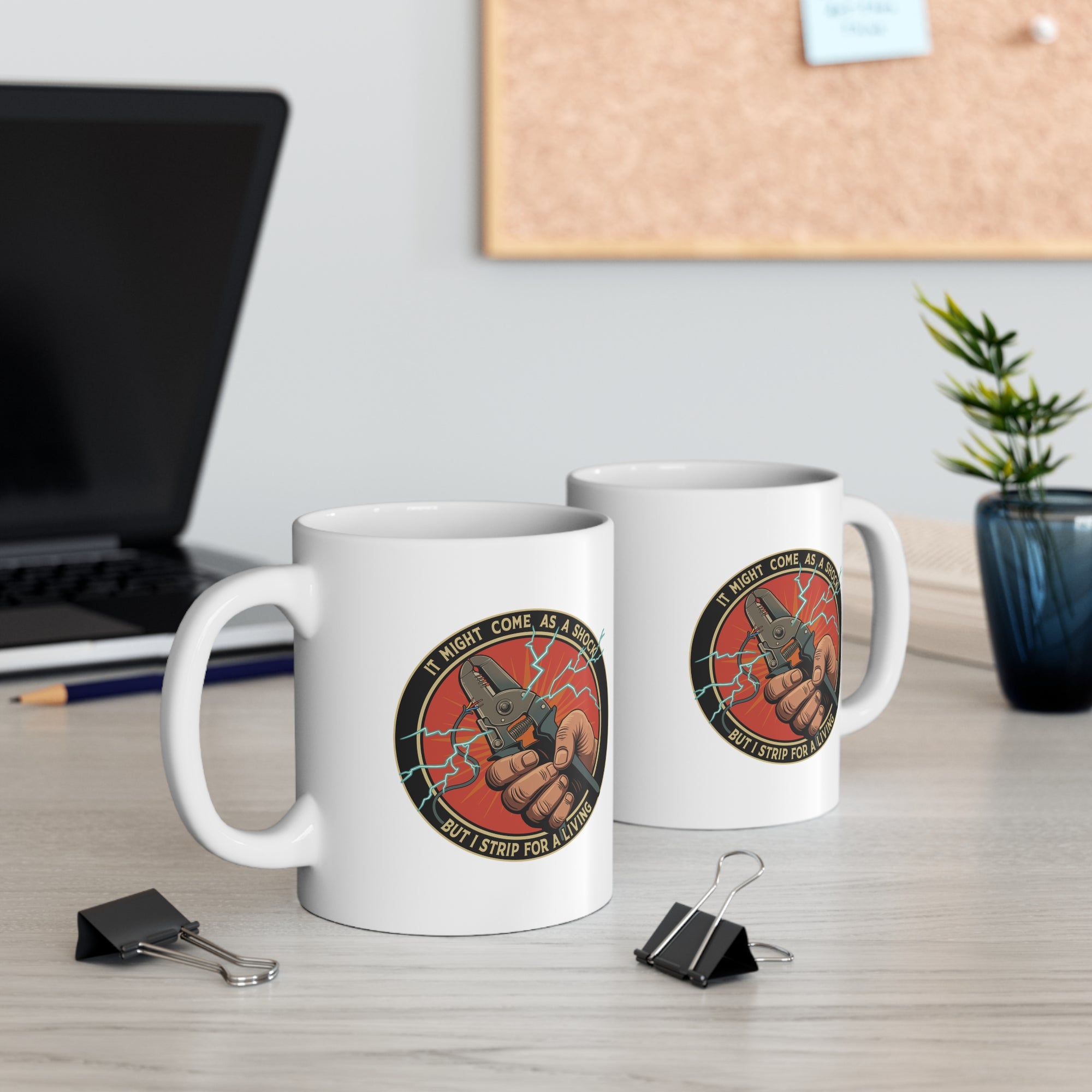 Strip For A Living Coffee Mug