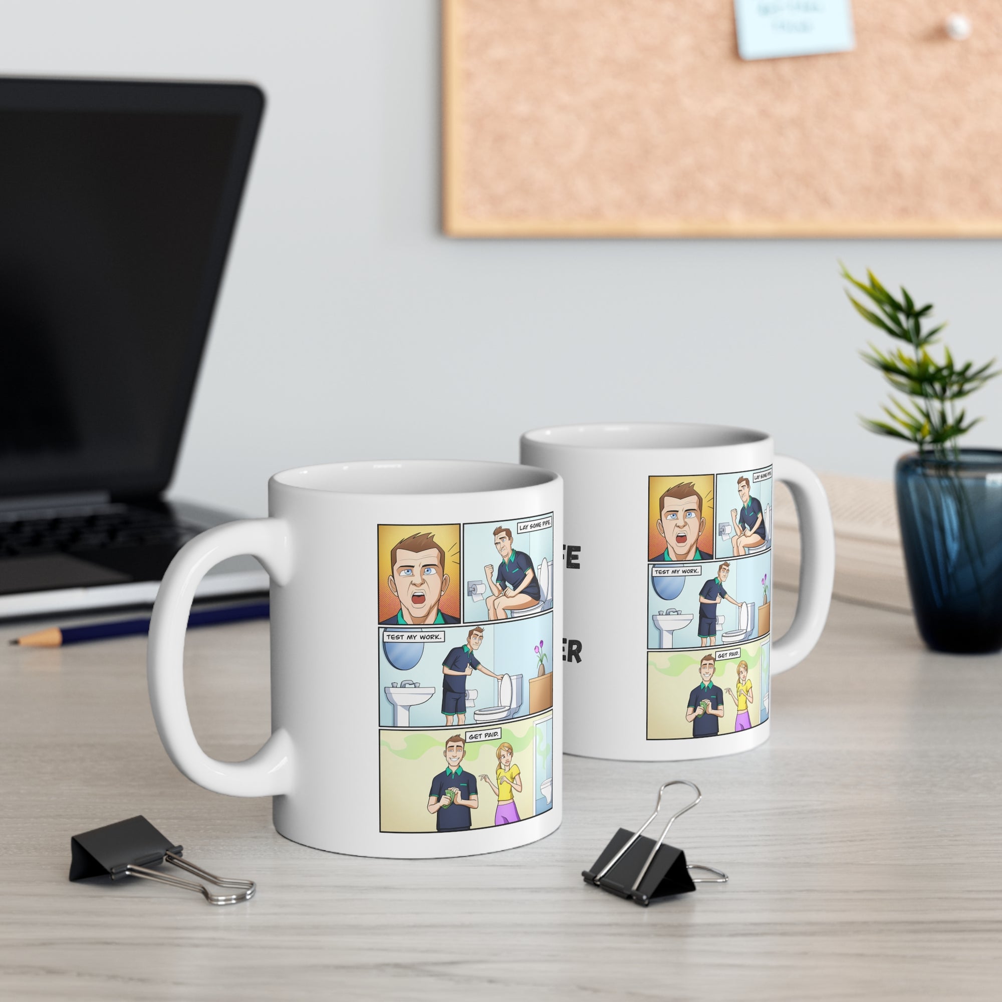 The Life Of A Plumber Coffee Mug
