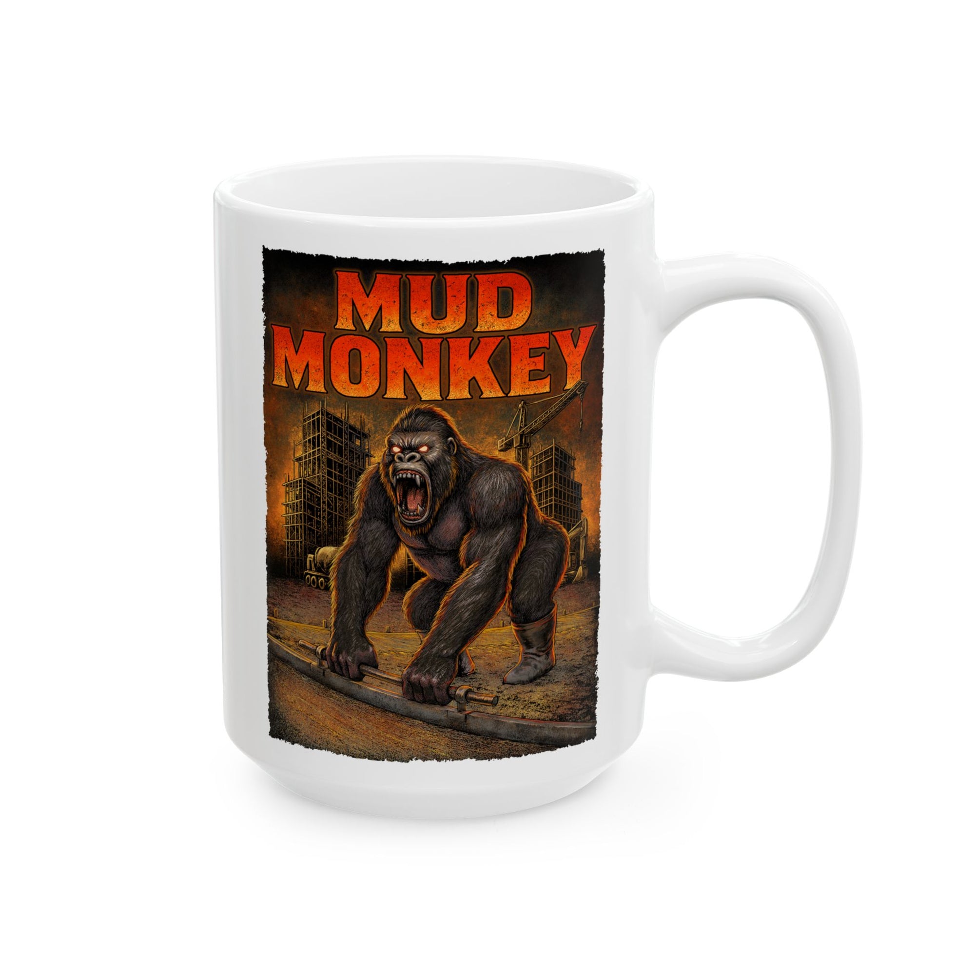 Mud Monkey Screed Coffee Mug