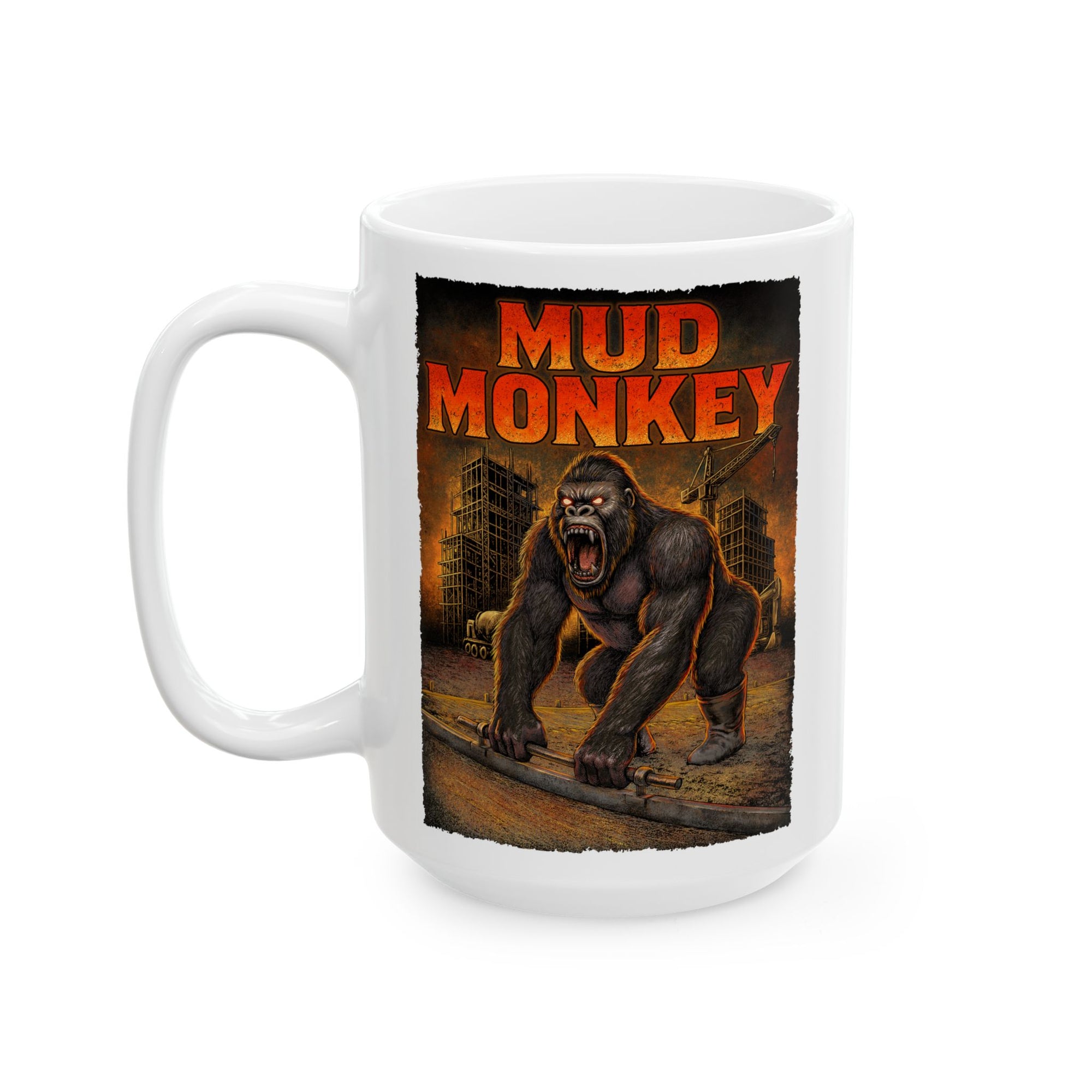 Mud Monkey Screed Coffee Mug