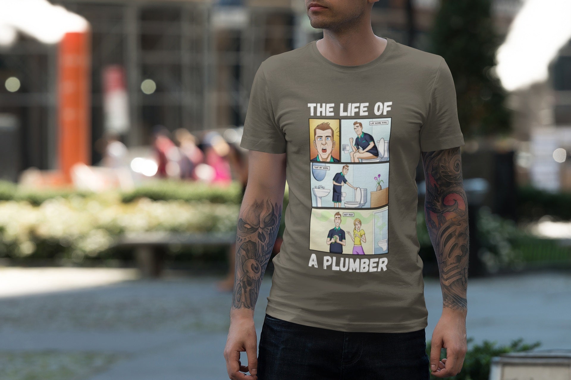 The Life Of A Plumber T-Shirt