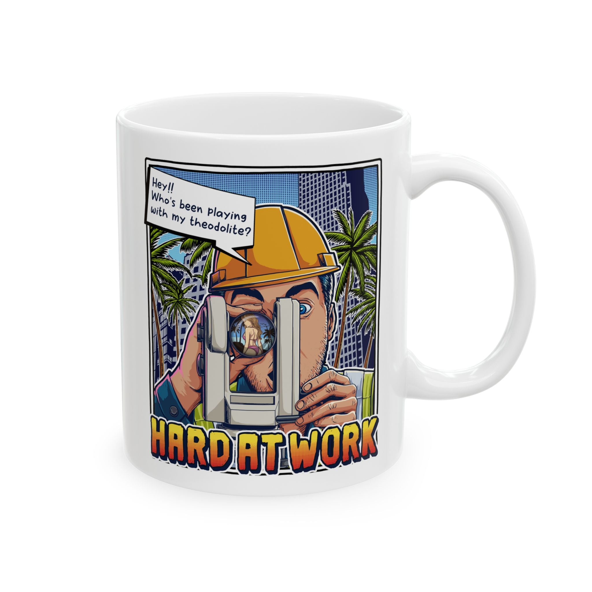 Hard At Work Coffee Mug