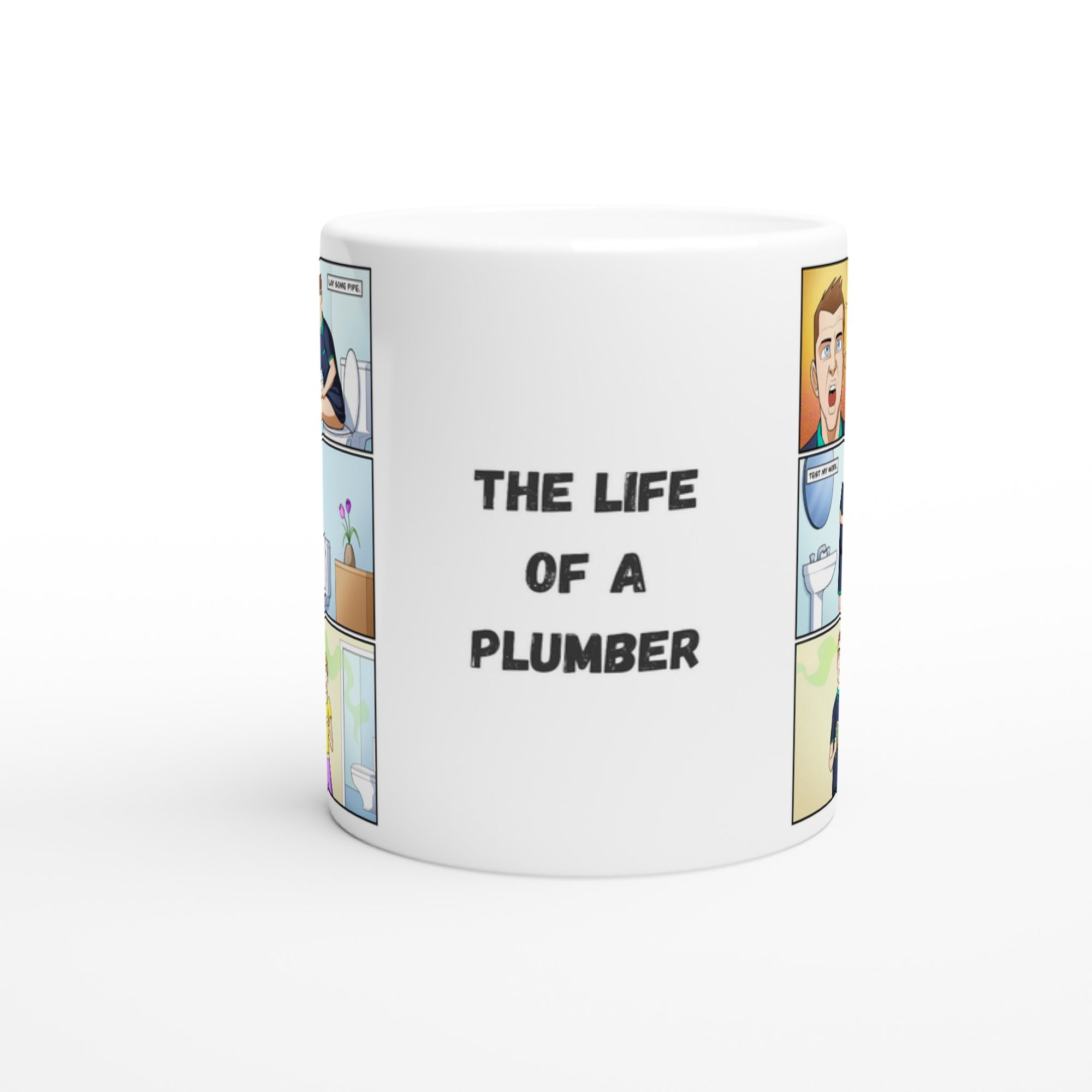 The Life Of A Plumber Coffee Mug