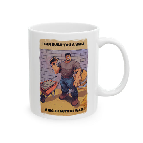 Big Beautiful Wall Coffee Mug