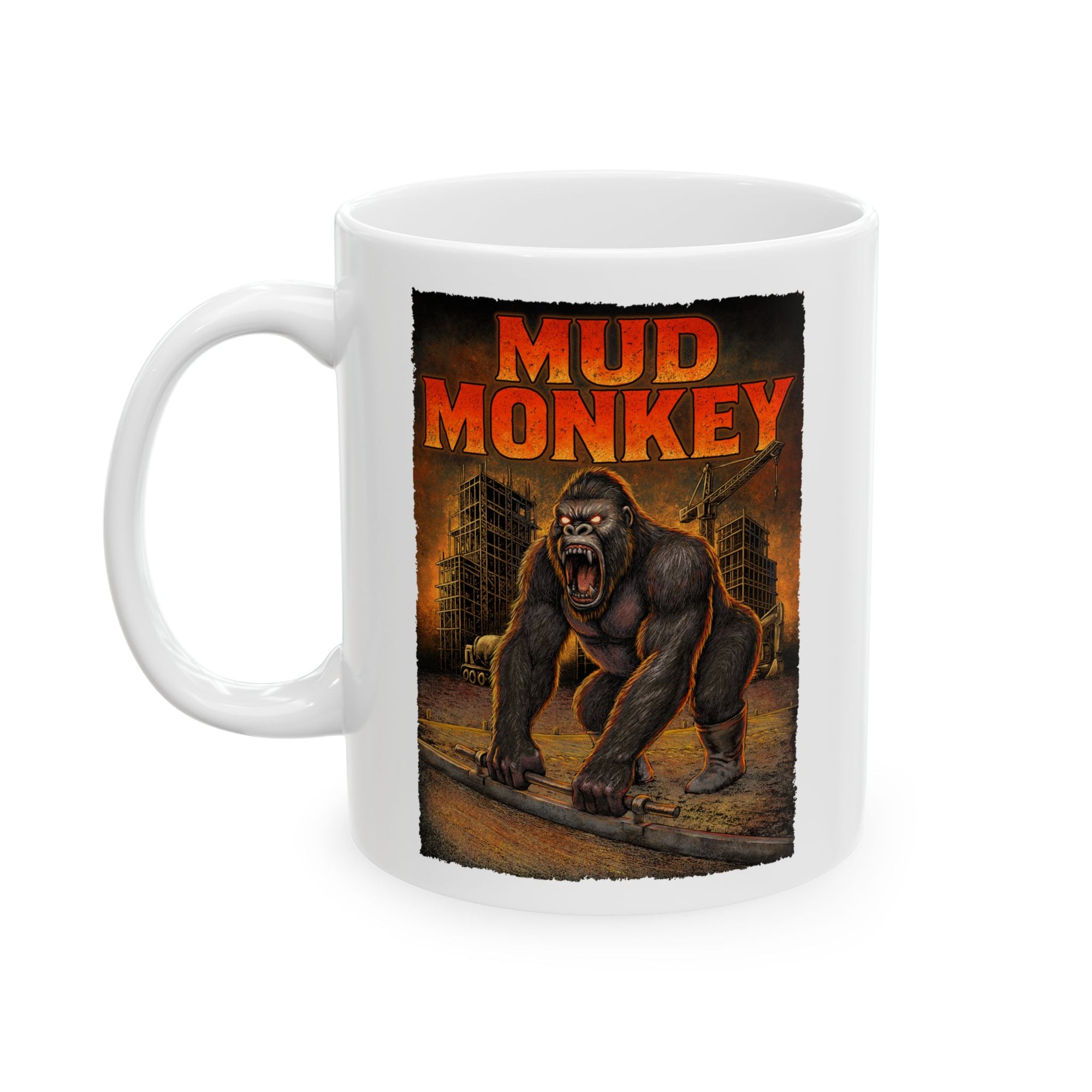 Mud Monkey Screed Coffee Mug