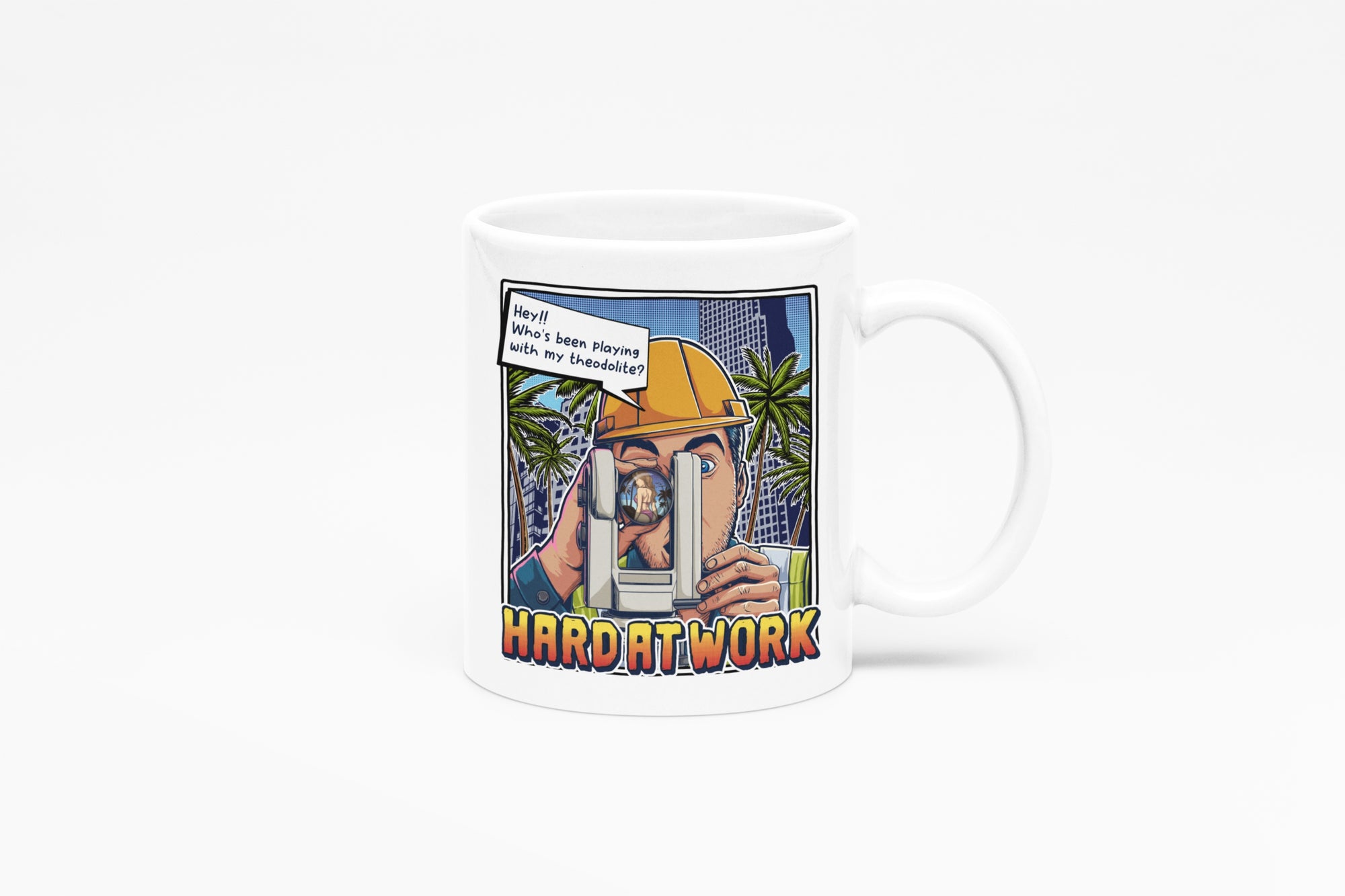 Hard At Work Coffee Mug