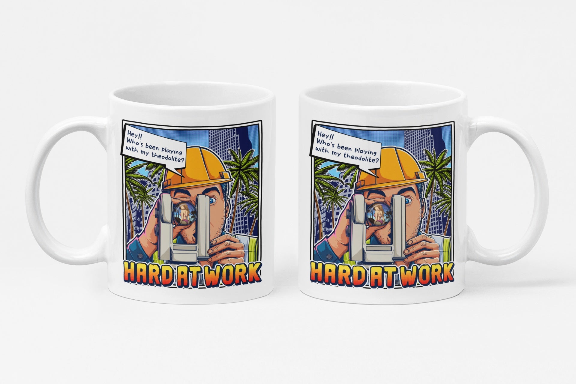 Hard At Work Coffee Mug