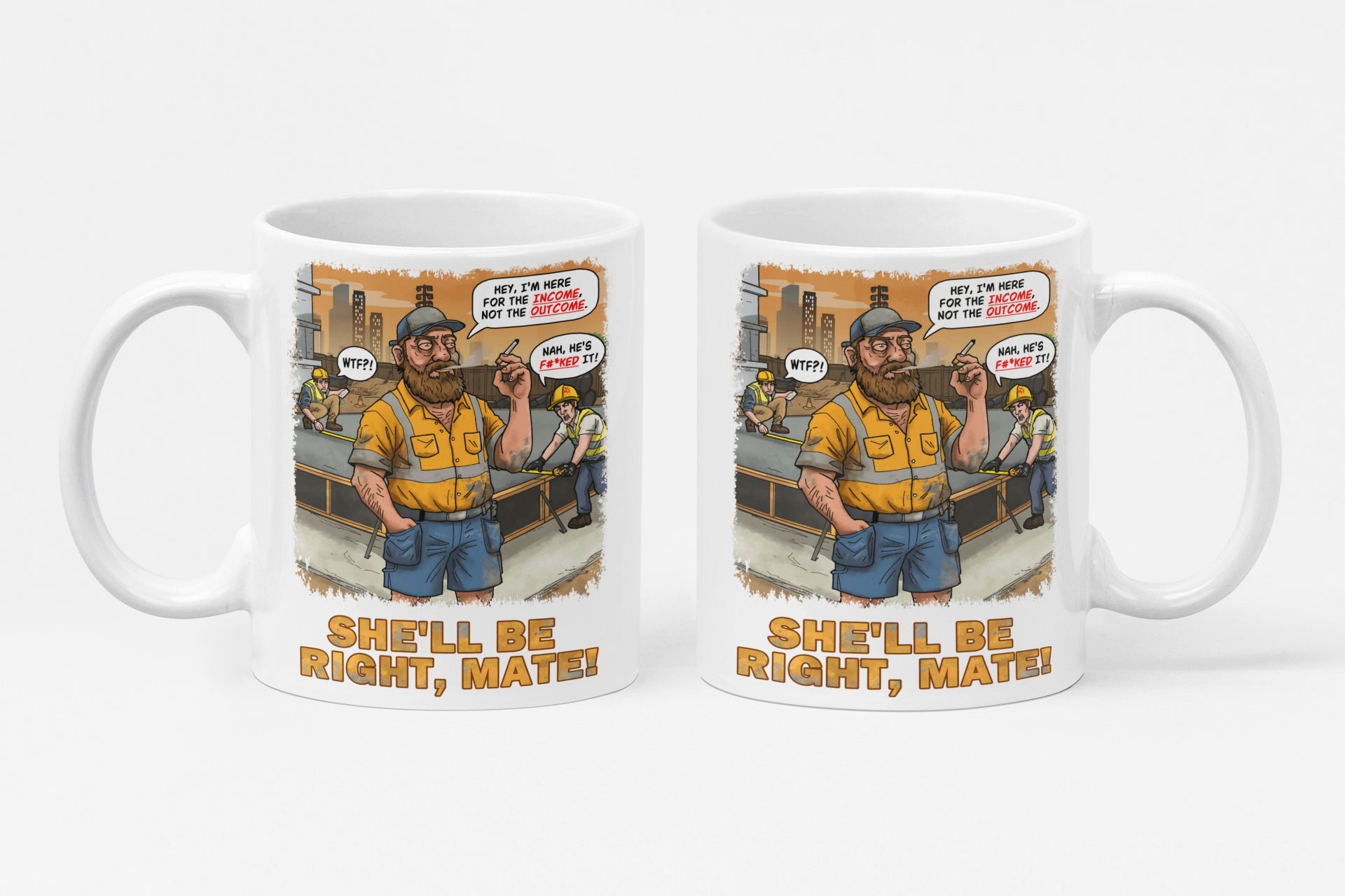 Here For The Income Coffee Mug