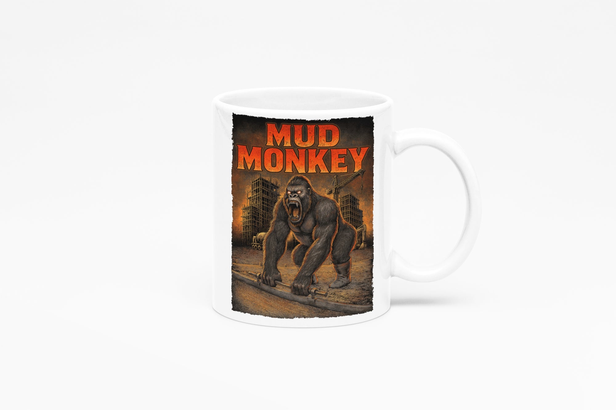 Mud Monkey Screed Coffee Mug