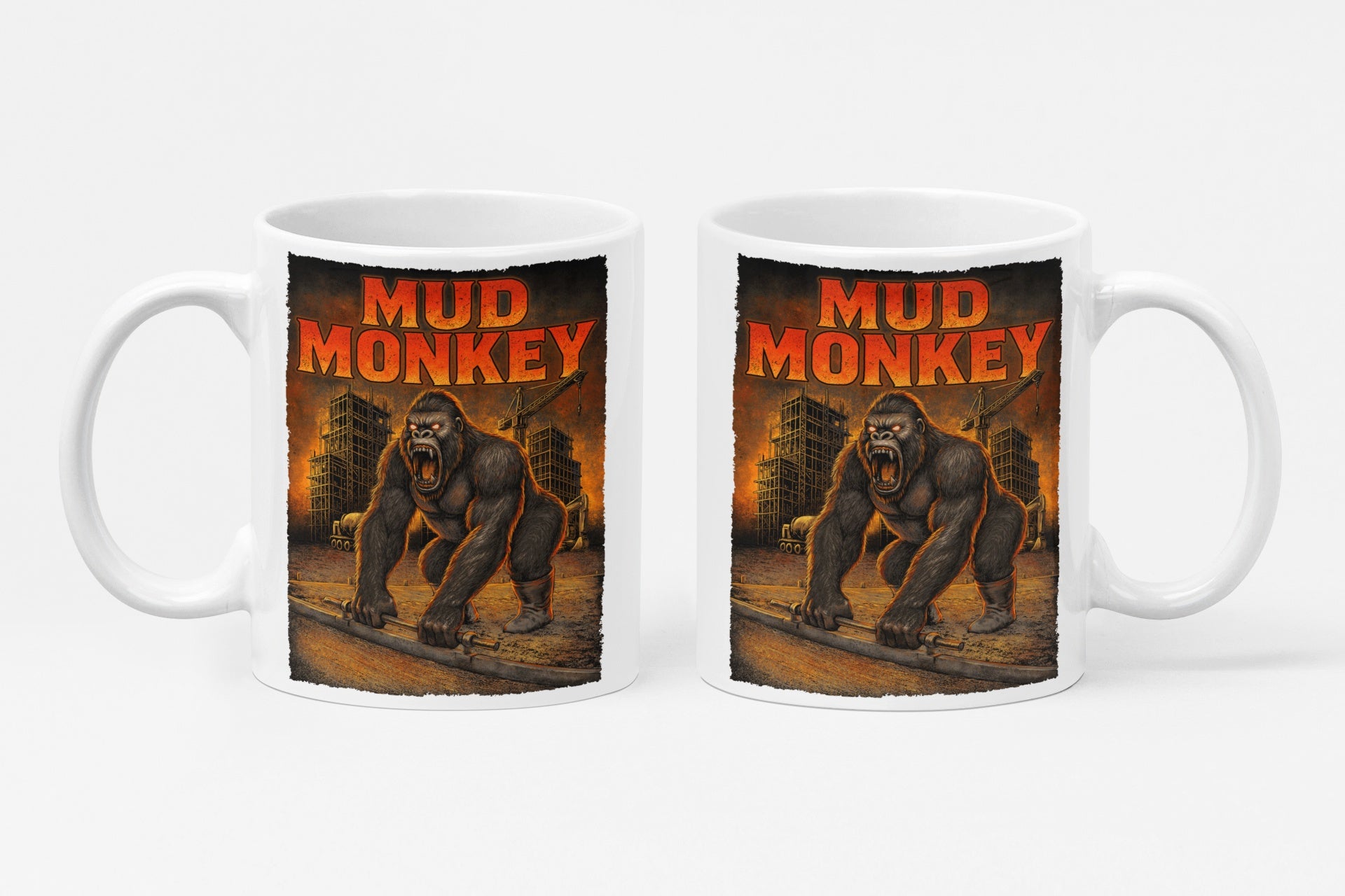 Mud Monkey Screed Coffee Mug