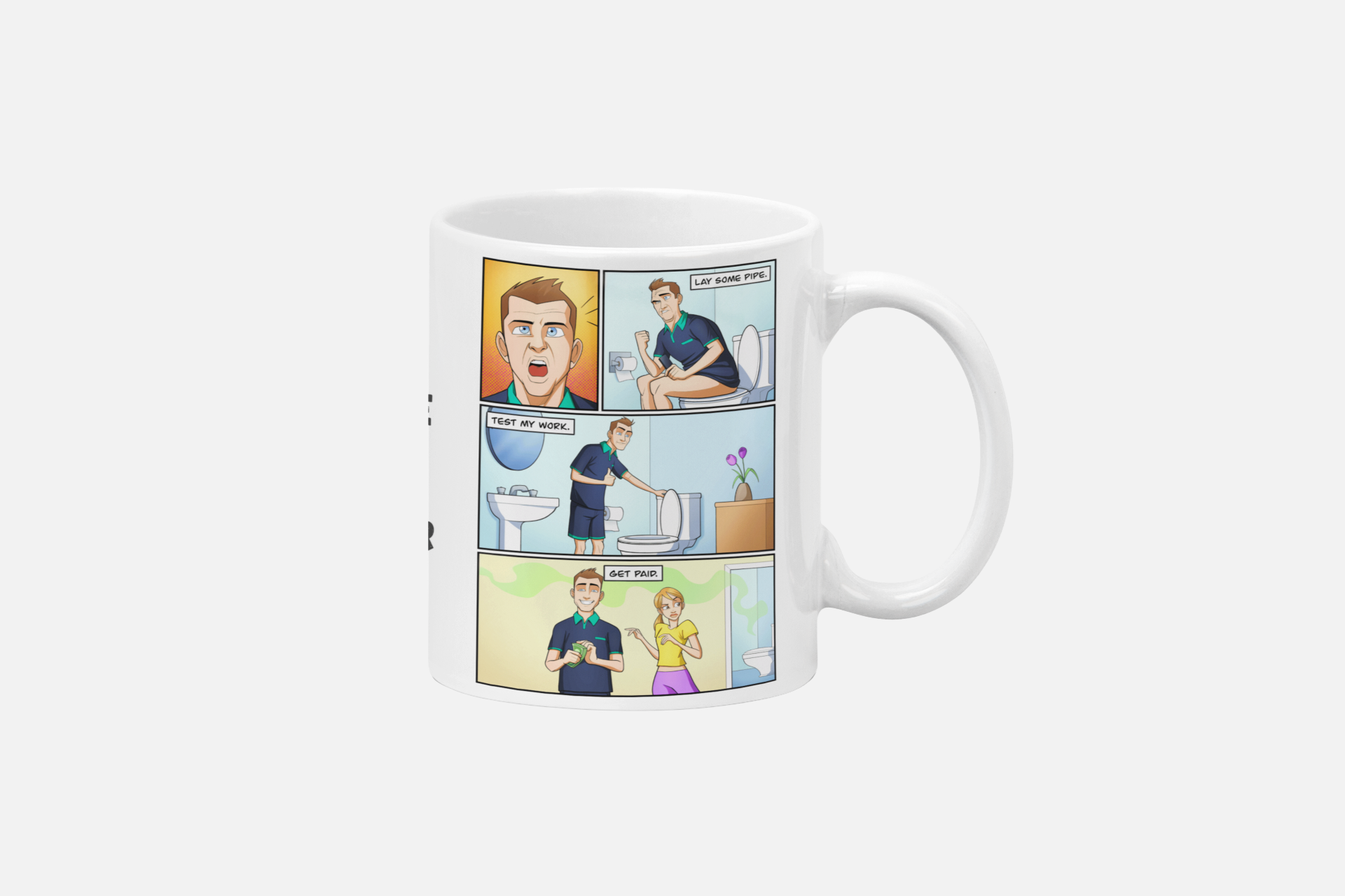 The Life Of A Plumber Coffee Mug