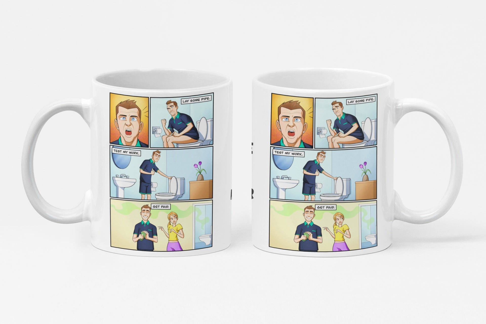 The Life Of A Plumber Coffee Mug